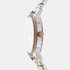 Astoria Glitz Women Quartz Silver Dial Analog Stainless Steel Watch DK1L065M0085
