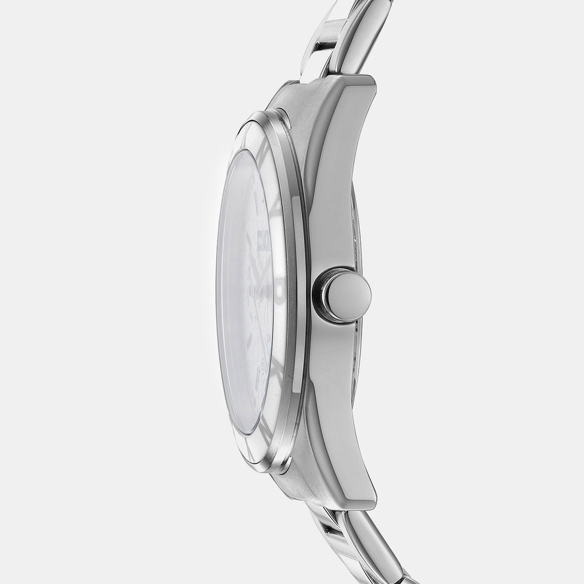 Chambers Multi Sport Women Quartz Silver Dial Analog Stainless Steel Watch DK1L073M0015