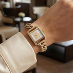 City Glitz Women Quartz Mother Of Pearl Dial Analog Stainless Steel Watch DK1L080M0025