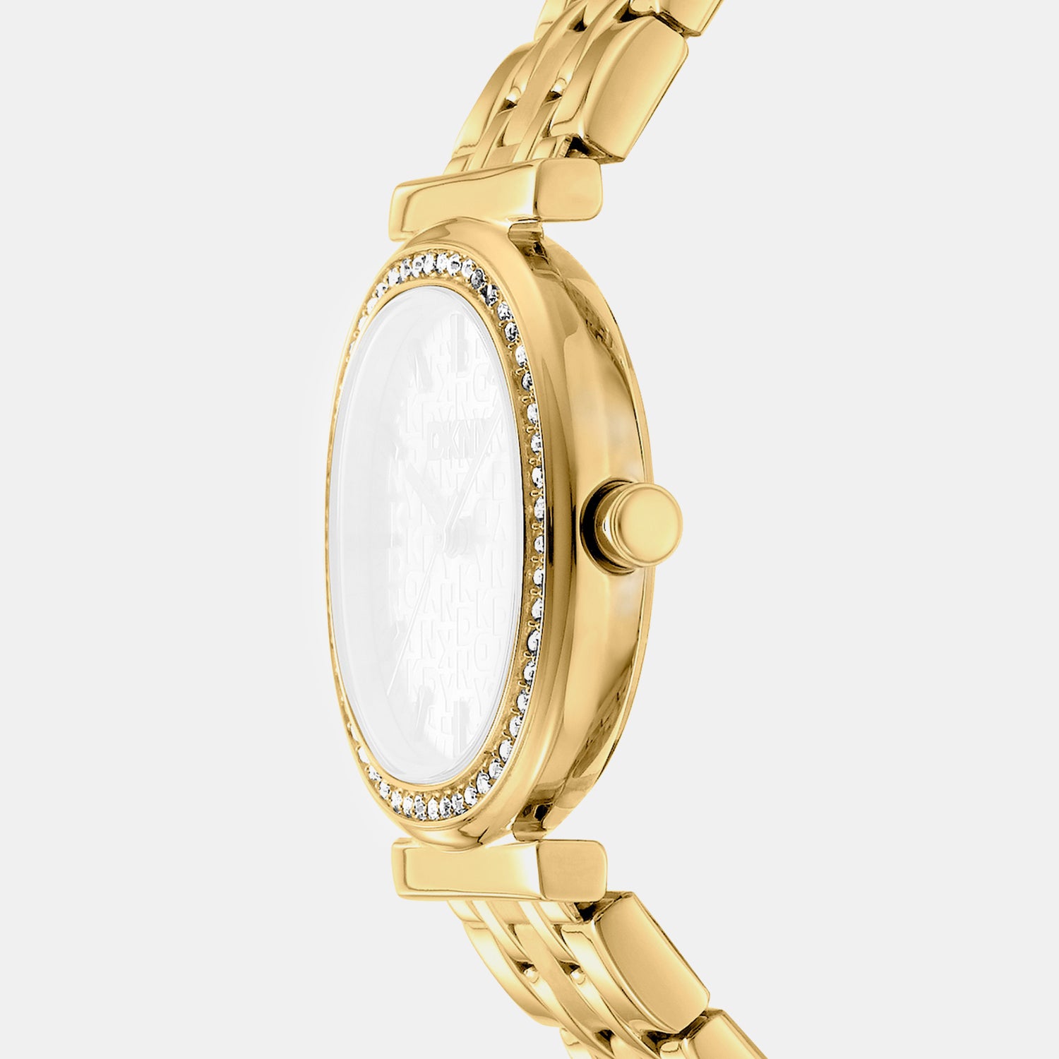 Evening Women Quartz Silver Dial Analog Stainless Steel Watch DK1L083M0065