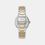 Evening Women Quartz Silver Dial Multi-Function Stainless Steel Watch DK1L084M0085