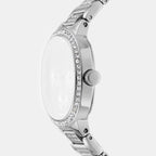 Evening Women Quartz Silver Dial Multi-Function Stainless Steel Watch DK1L084M0215