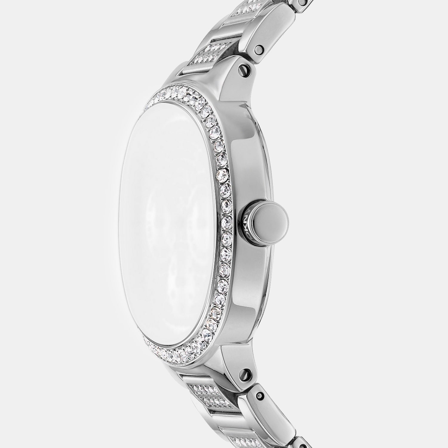 Evening Women Quartz Silver Dial Multi-Function Stainless Steel Watch DK1L084M0215