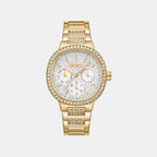 Evening Women Quartz Silver Dial Multi-Function Stainless Steel Watch DK1L084M0225