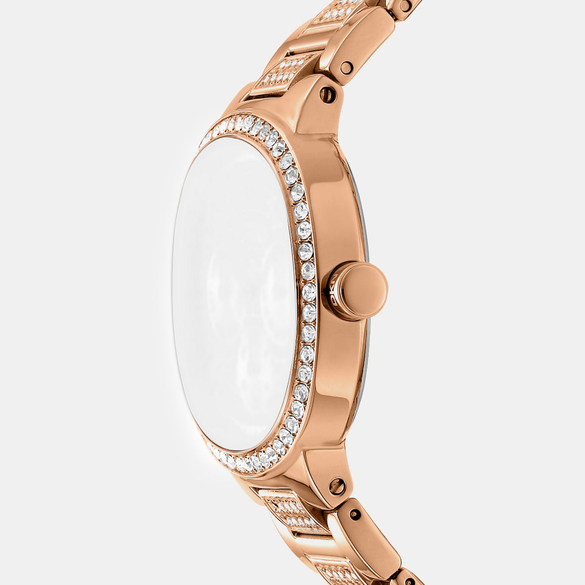 Evening Women Quartz Silver Dial Multi-Function Stainless Steel Watch DK1L084M0235