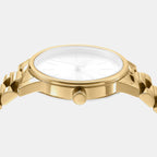 Urban Women Quartz Champagne Dial Analog Stainless Steel Watch DK1L085M0055