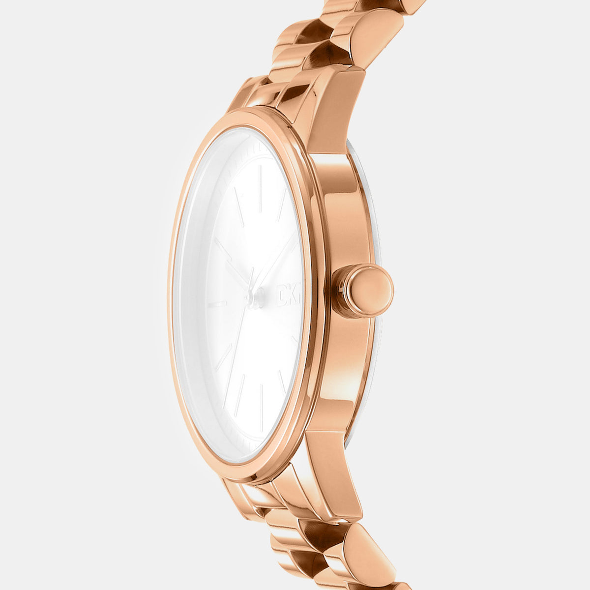 Urban Women Quartz Rose Gold Dial Analog Stainless Steel Watch DK1L085M0065