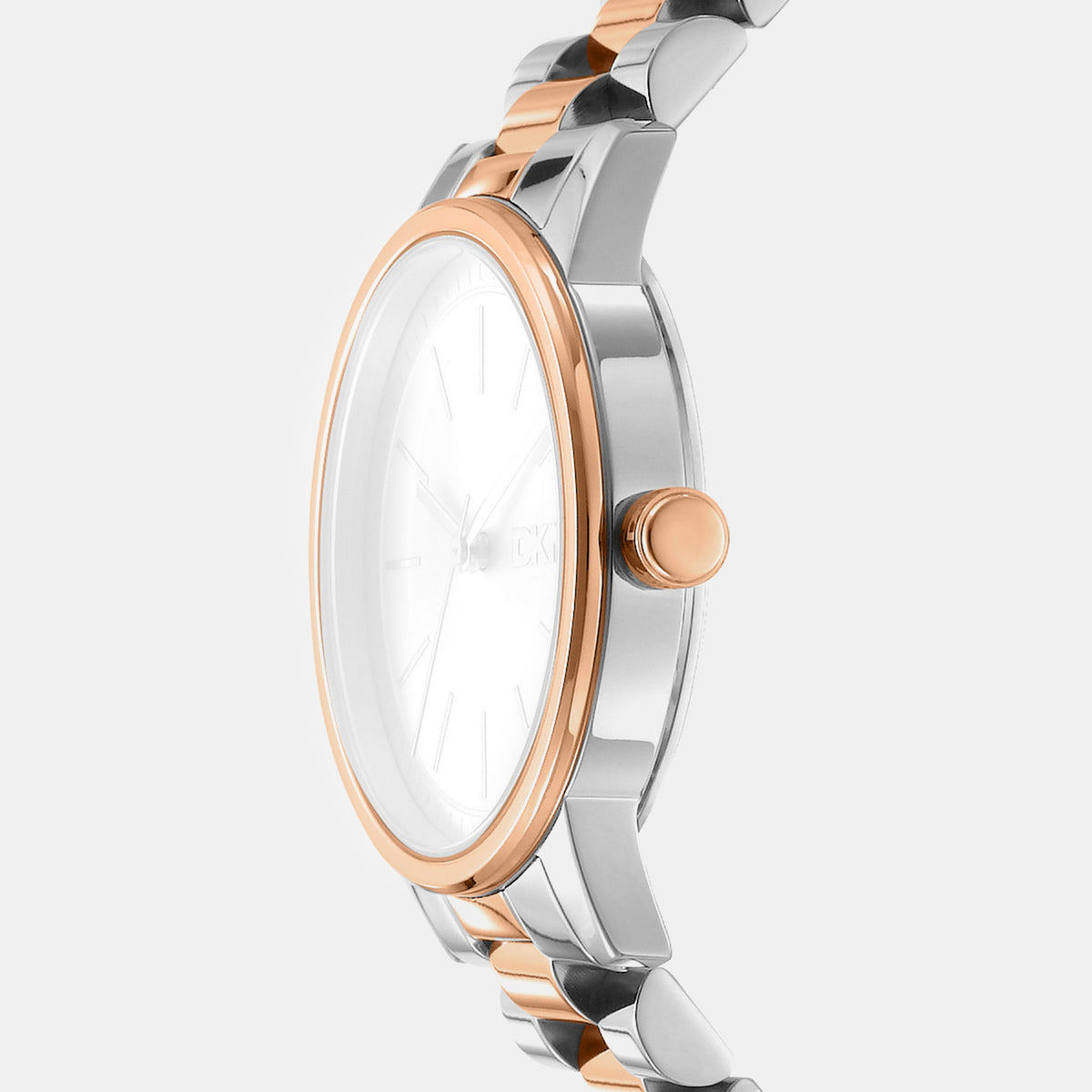 Urban Women Quartz Silver Dial Analog Stainless Steel Watch DK1L085M0095