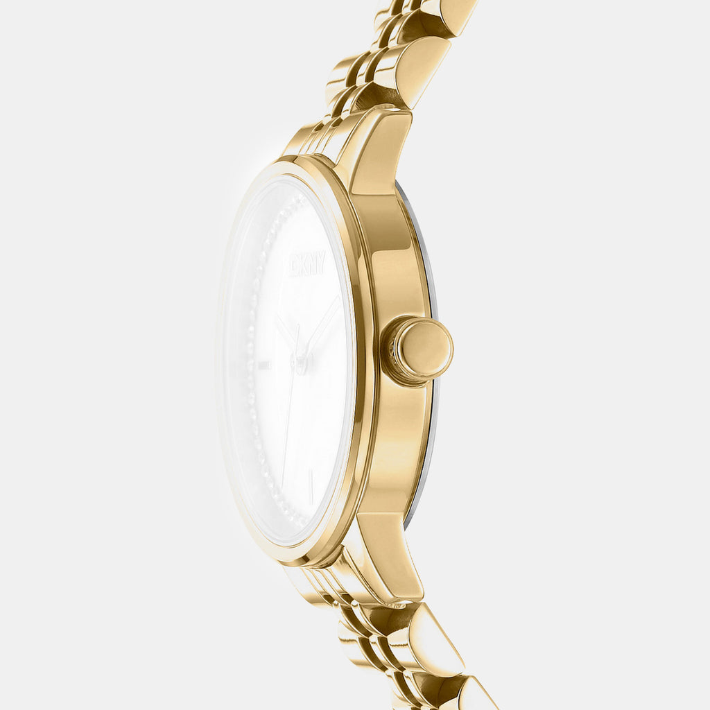 Everyday Women Quartz Mother Of Pearl Dial Analog Stainless Steel Watch DK1L086M0055