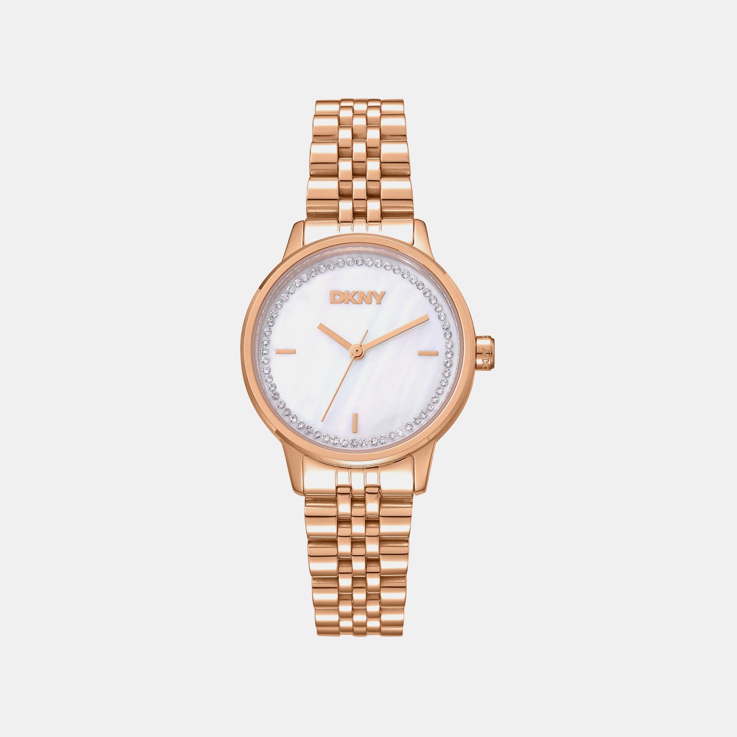 Everyday Women Quartz Mother Of Pearl Dial Analog Stainless Steel Watch DK1L086M0065