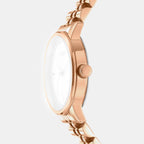 Everyday Women Quartz Mother Of Pearl Dial Analog Stainless Steel Watch DK1L086M0065