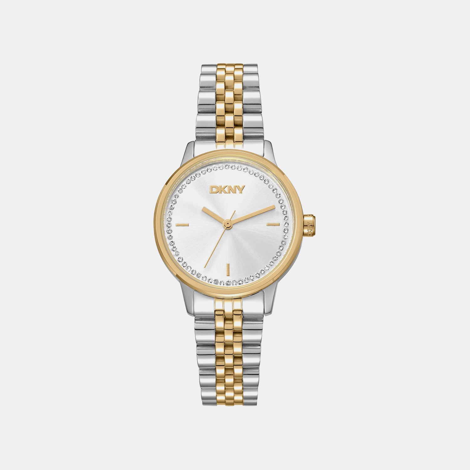Everyday Women Quartz Silver Dial Analog Stainless Steel Watch DK1L086M0075