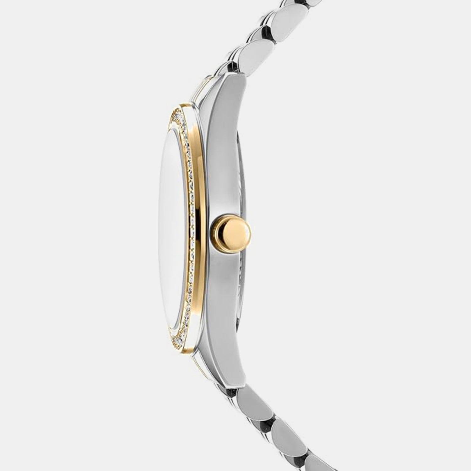 Women Quartz Silver Dial Multifunction Stainless Steel Watch DK1L098M0095