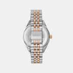 Women Quartz Silver Dial Multifunction Stainless Steel Watch DK1L098M0105
