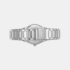 Logo Women Quartz Silver Dial Analog Stainless Steel Watch DK1L102M0215