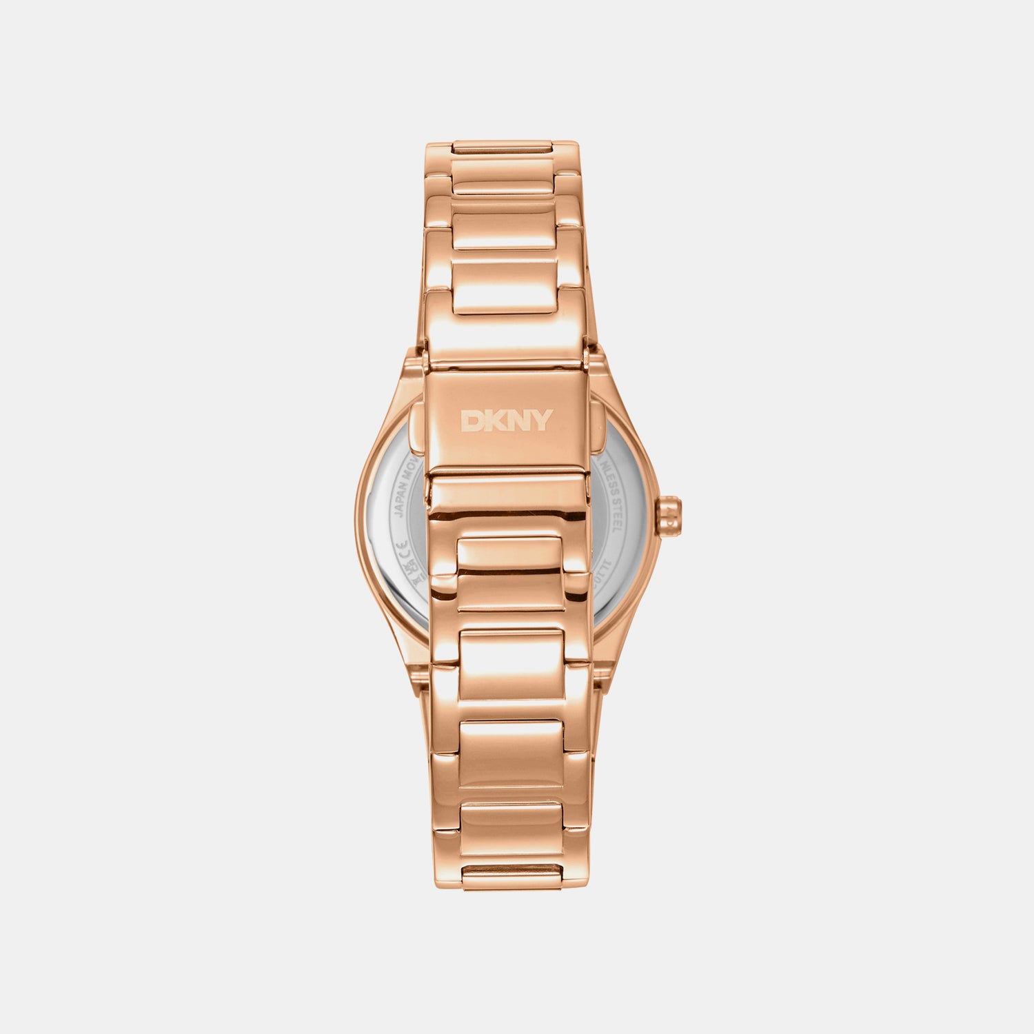 Logo Women Quartz Silver Dial Analog Stainless Steel Watch DK1L102M0235
