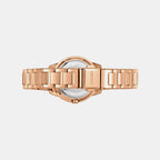 Evening Women Quartz Rose Gold Dial Analog Stainless Steel Watch DK1L105M0075