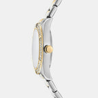 Luma Women Quartz Silver Dial Analog Stainless Steel Watch DK1L107M0085
