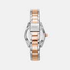 Luma Women Quartz Silver Dial Analog Stainless Steel Watch DK1L107M0095