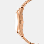 Women Quartz Rose Gold Dial Multi-Function Stainless Steel Watch DK1L109M0055