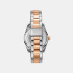 Women Quartz Silver Dial Multifunction Stainless Steel Watch DK1L109M0085