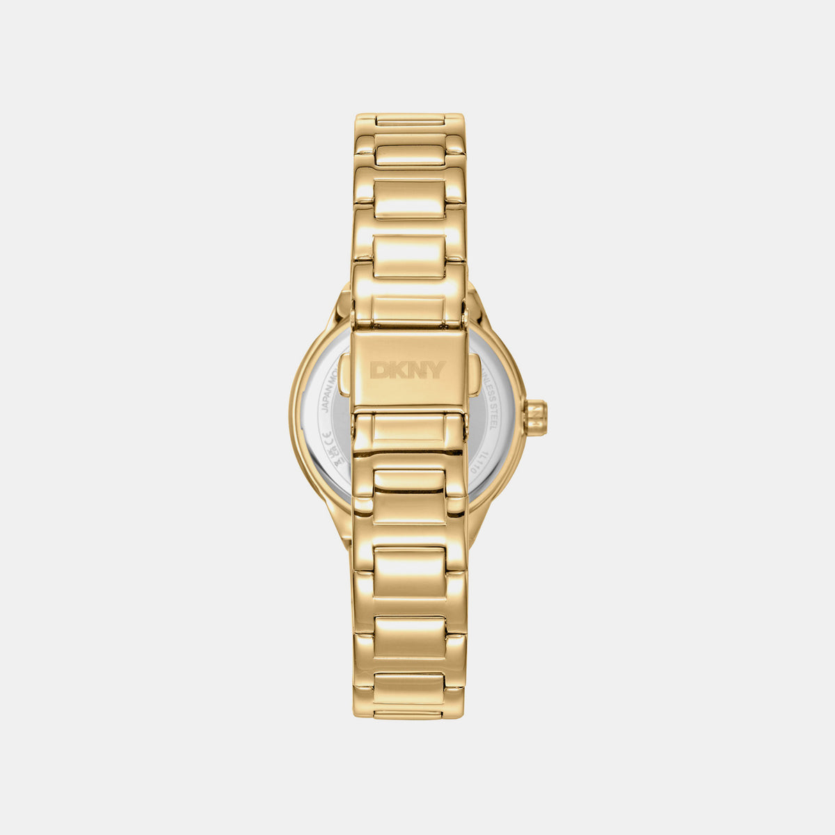 Everyday Women Quartz Champagne Dial Analog Stainless Steel Watch DK1L110M0055