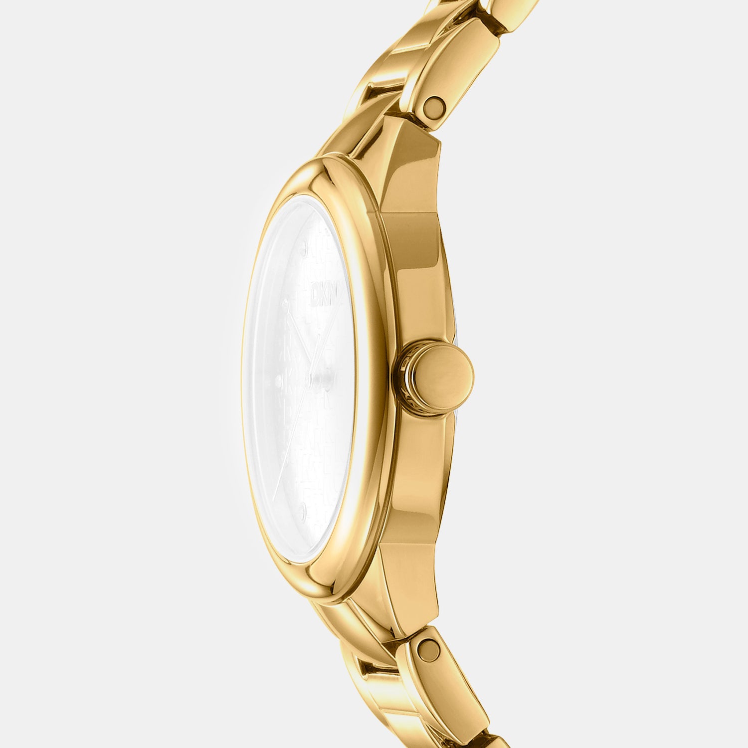 Everyday Women Quartz Champagne Dial Analog Stainless Steel Watch DK1L110M0055