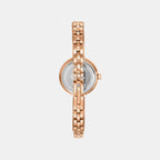Logo Women Quartz Mother Of Pearl Dial Analog Stainless Steel Watch DK1L115M0235