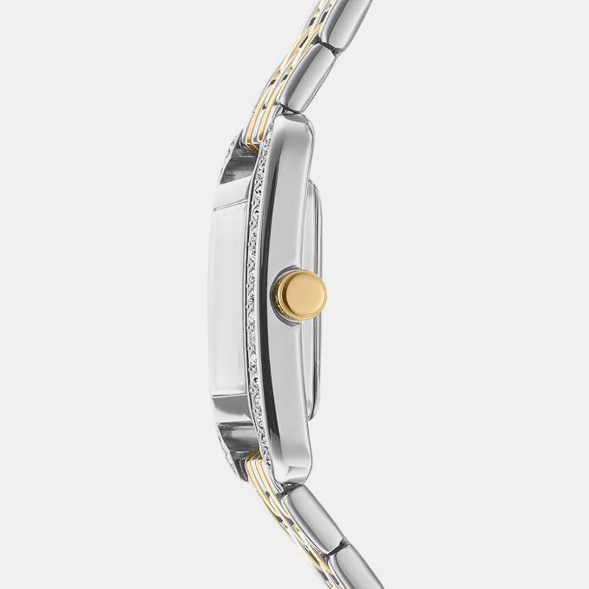 Women Quartz Mother Of Pearl Dial Analog Stainless Steel Watch DK1L117M0065
