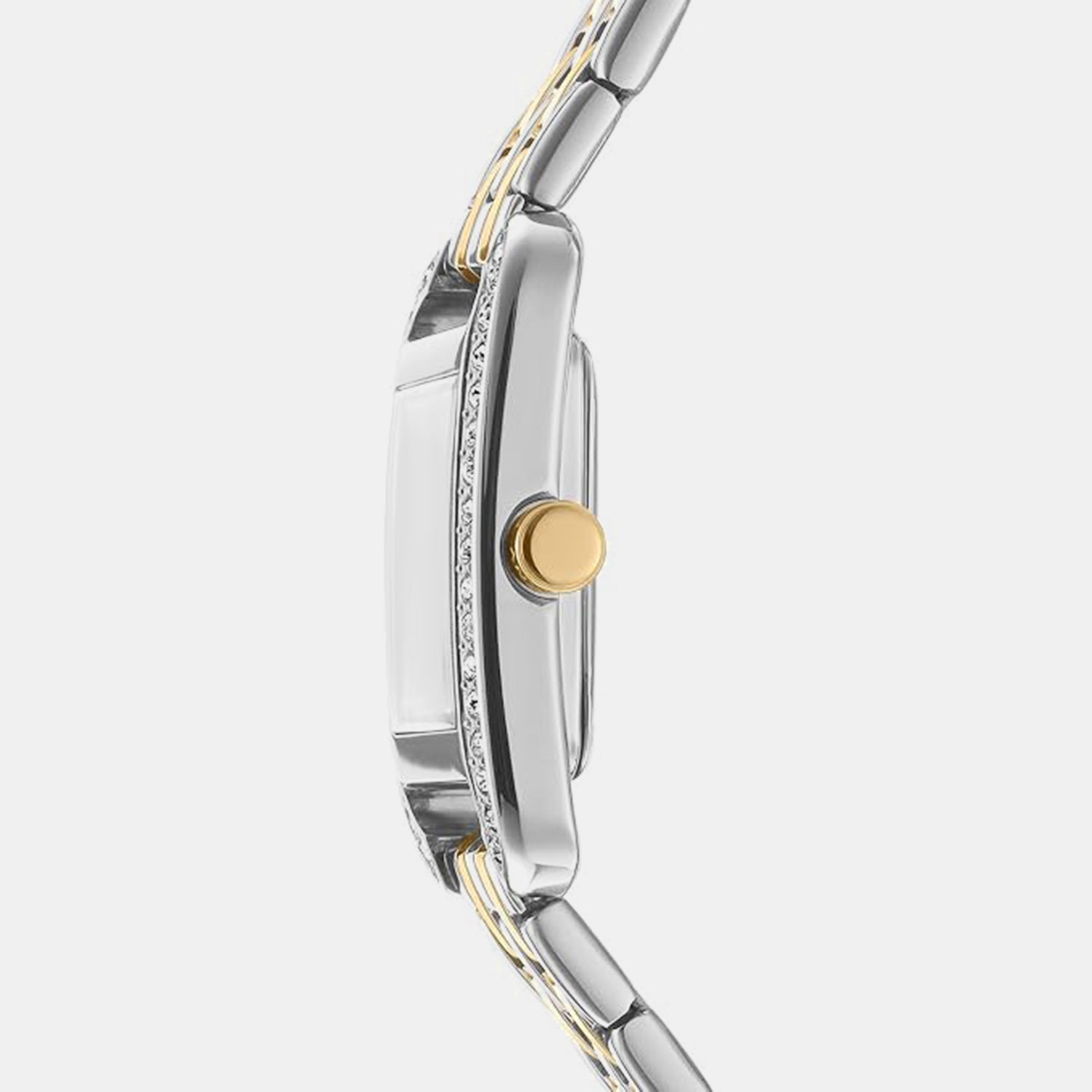 Women Quartz Mother Of Pearl Dial Analog Stainless Steel Watch DK1L117M0065