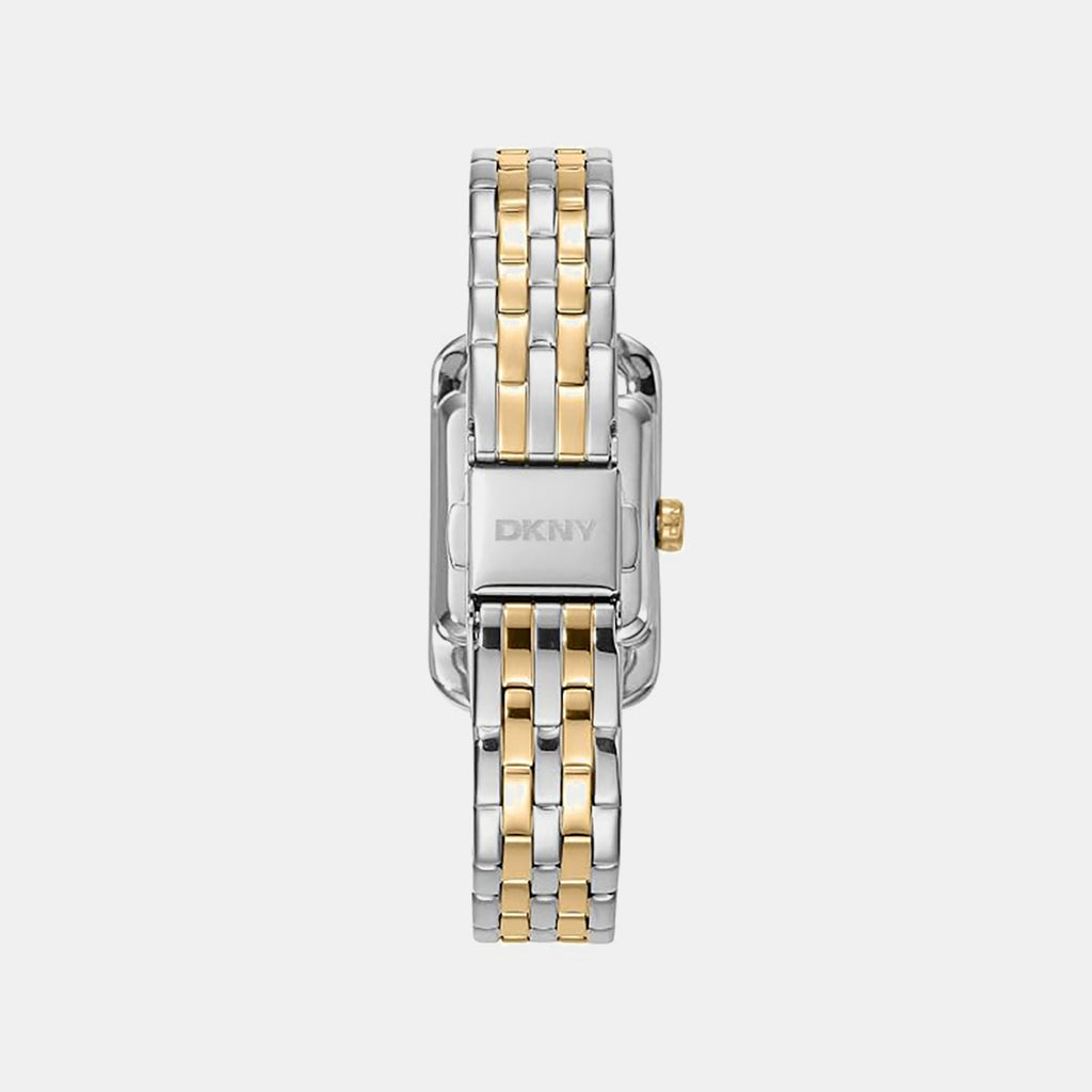 Women Quartz Mother Of Pearl Dial Analog Stainless Steel Watch DK1L117M0065