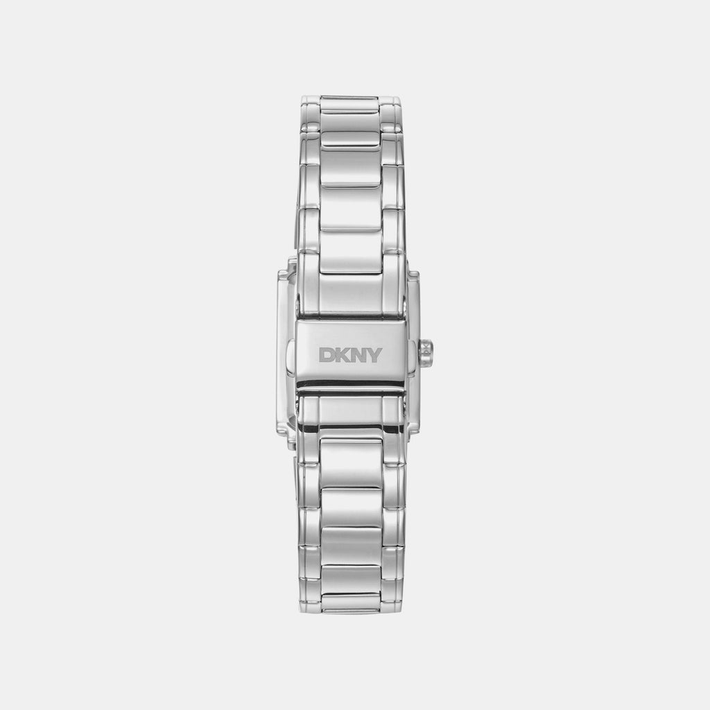 Everyday Women Quartz Silver Dial Analog Stainless Steel Watch DK1L121M0045