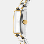 Everyday Women Quartz Silver Dial Analog Stainless Steel Watch DK1L121M0085