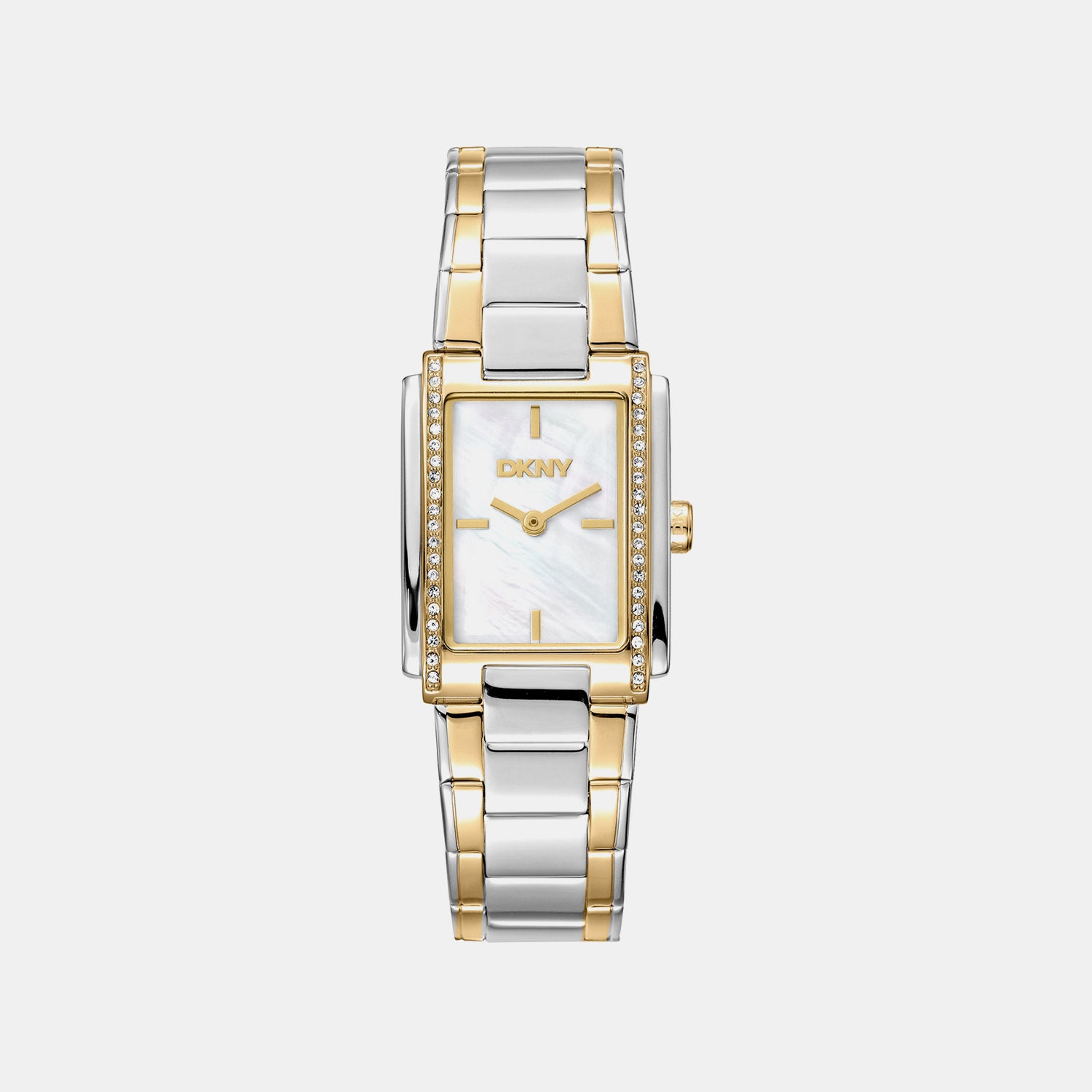 Evening Women Quartz Mother Of Pearl Dial Analog Stainless Steel Watch DK1L122M0075