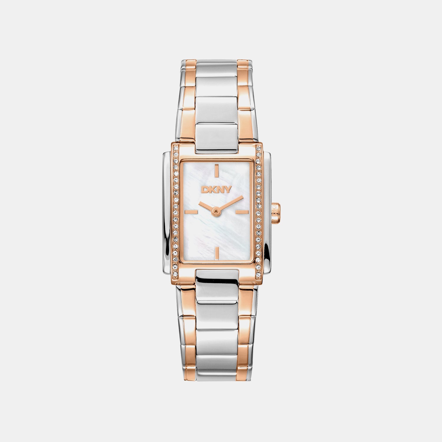 Evening Women Quartz Mother Of Pearl Dial Analog Stainless Steel Watch DK1L122M0085