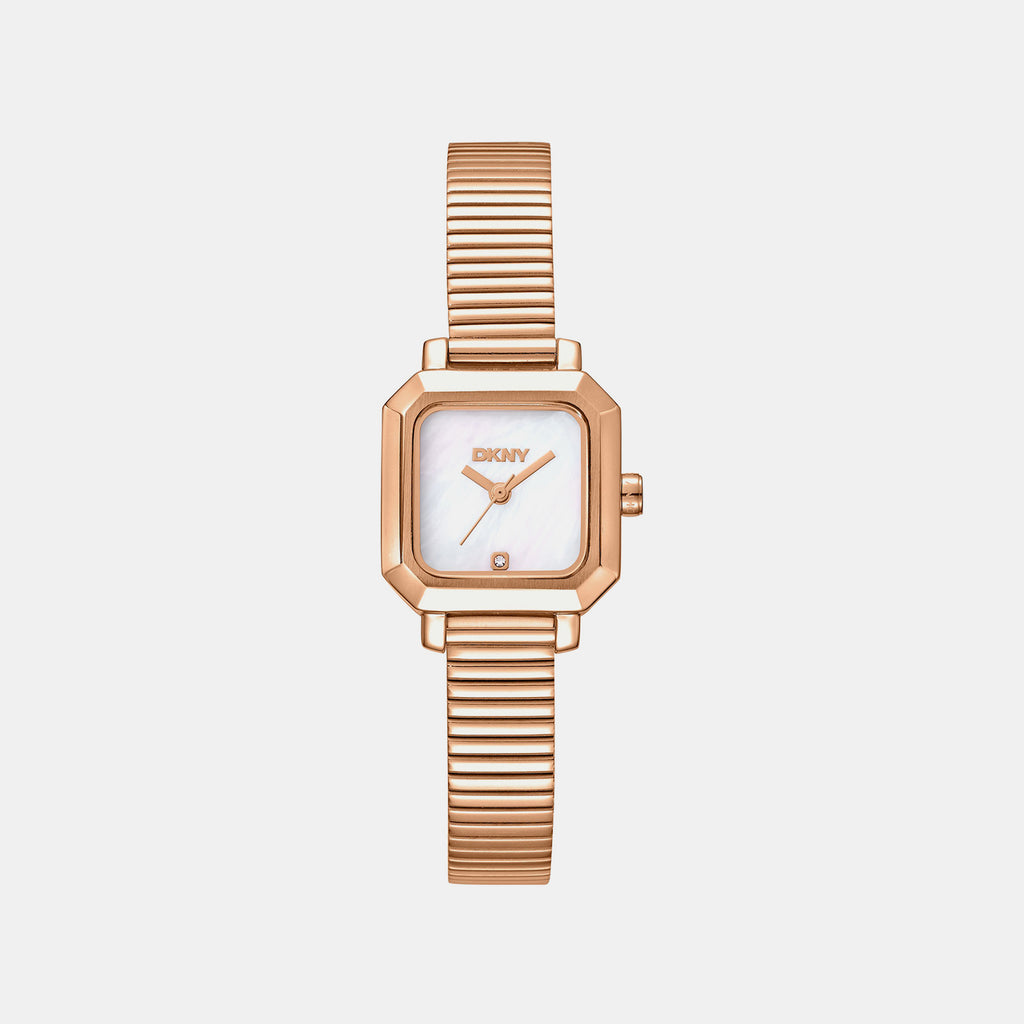 Everyday Women Quartz Mother Of Pearl Dial Analog Stainless Steel Watch DK1L123M0055