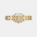 Urban Women Quartz Champagne Dial Analog Stainless Steel Watch DK1L124M0035