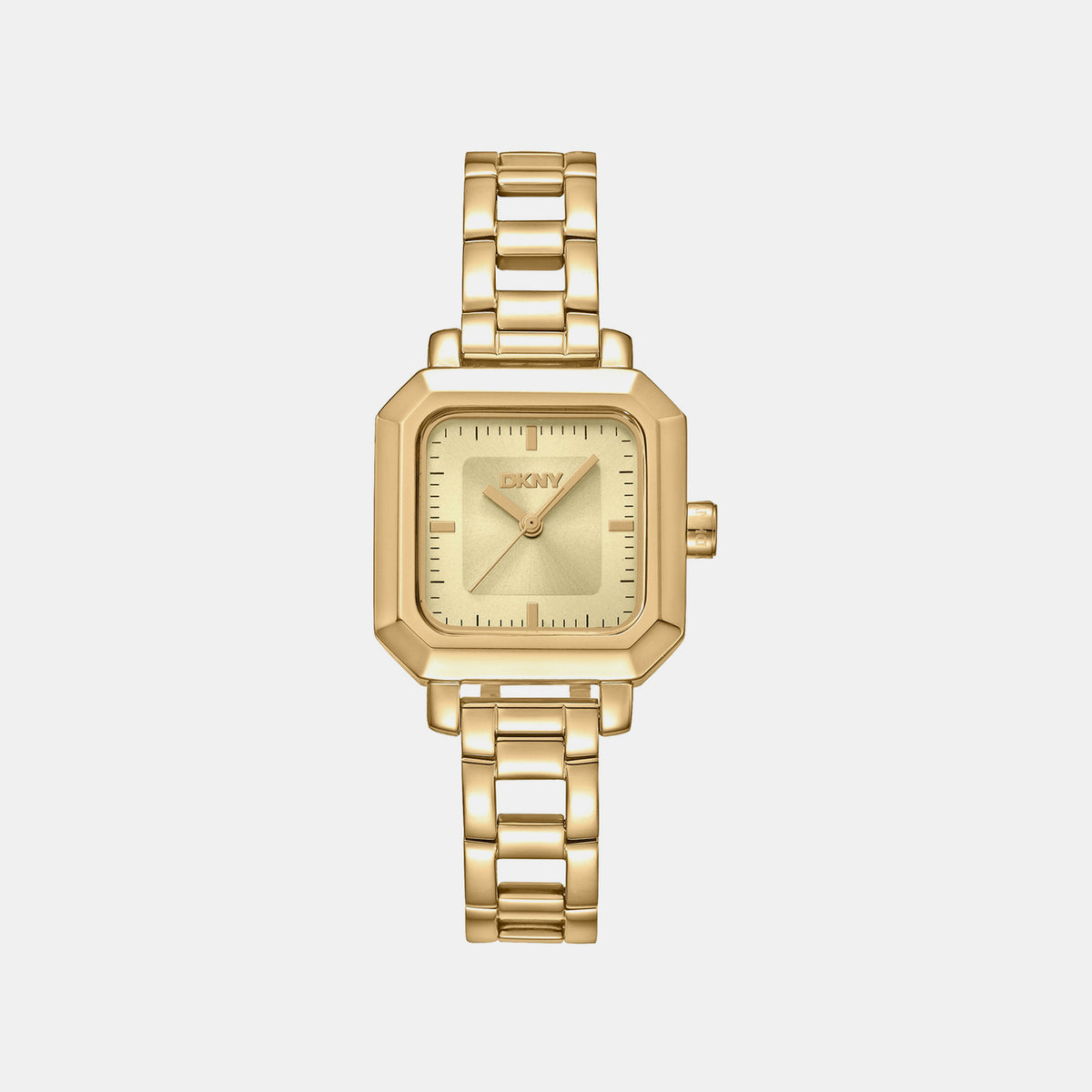Urban Women Quartz Champagne Dial Analog Stainless Steel Watch DK1L124M0035