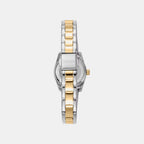 Women Quartz Gold Dial Analog Stainless Steel Watch DK1L125M0045