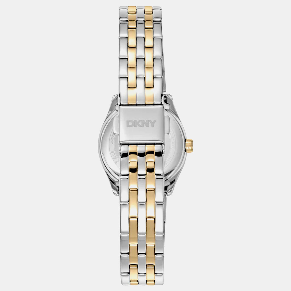 Logo Women Quartz Green Dial Analog Stainless Steel Watch DK1L126M0095