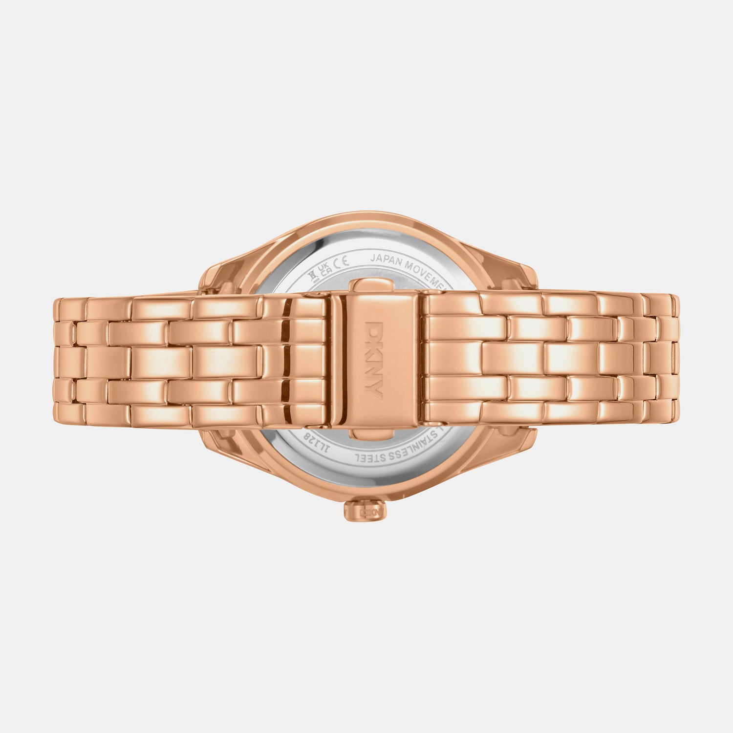 Everyday Women Quartz White Mother Of Pearl Dial Analog Stainless Steel Watch DK1L128M0075