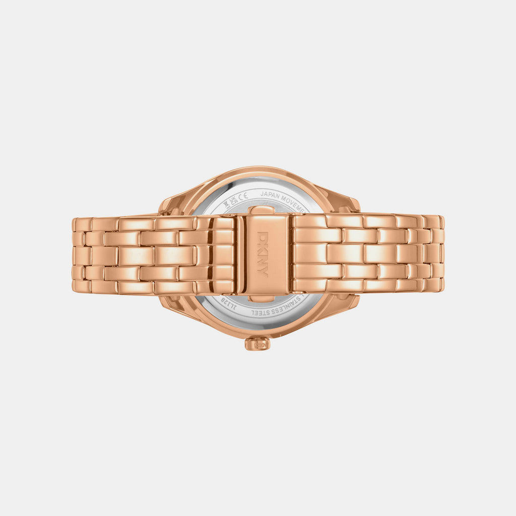 Everyday Women Quartz Mother Of Pearl Dial Analog Stainless Steel Watch DK1L128M0075