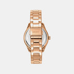 Evening Women Quartz Rose Gold Dial Multi-Function Stainless Steel Watch DK1L129M0065