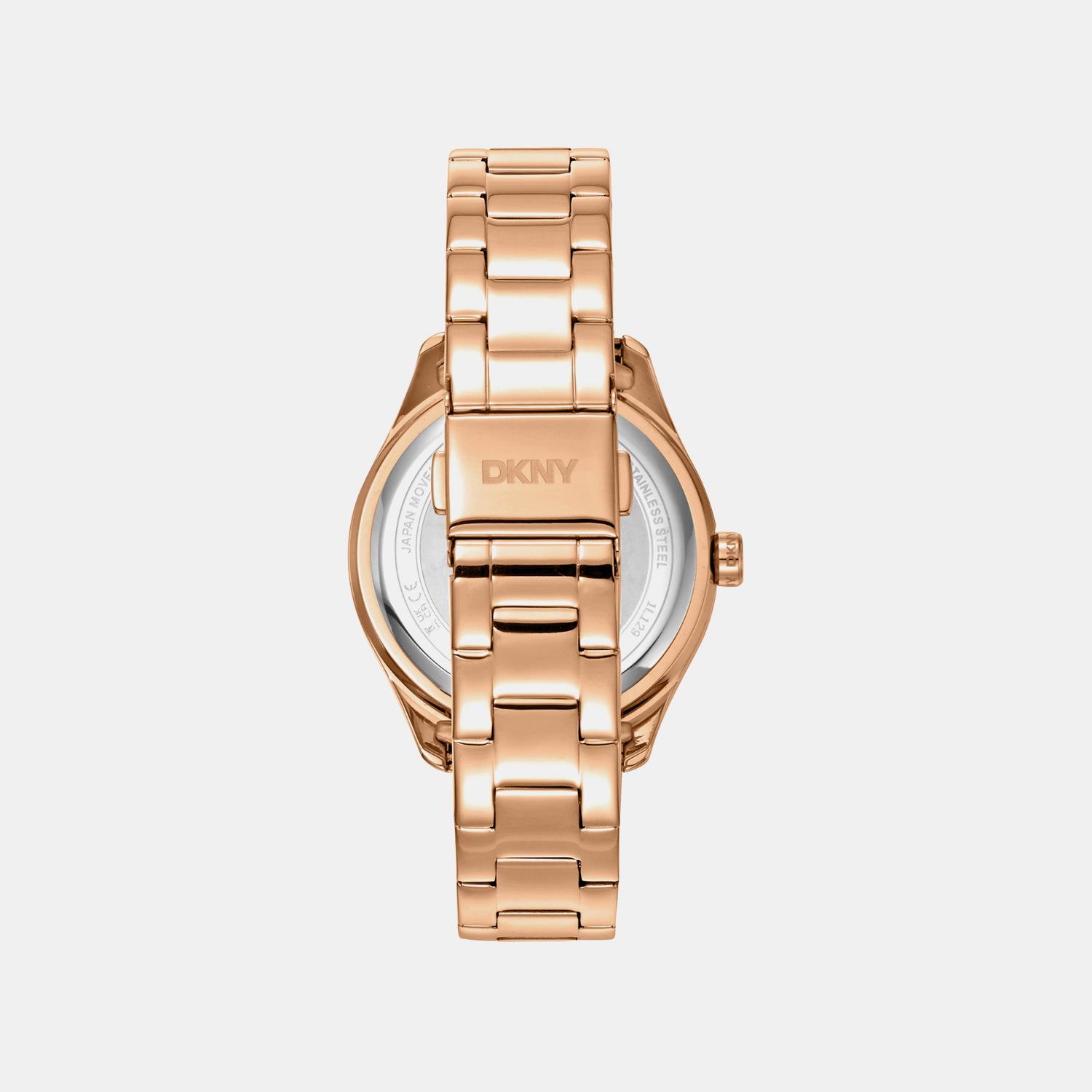Evening Women Quartz Rose Gold Dial Multi-Function Stainless Steel Watch DK1L129M0065