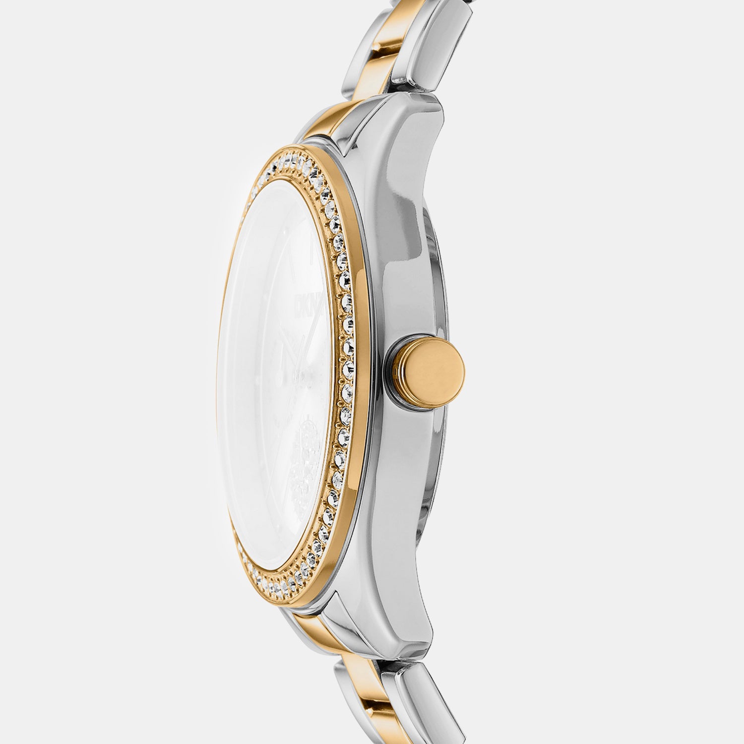 Evening Women Quartz Silver Dial Multi-Function Stainless Steel Watch DK1L129M0075