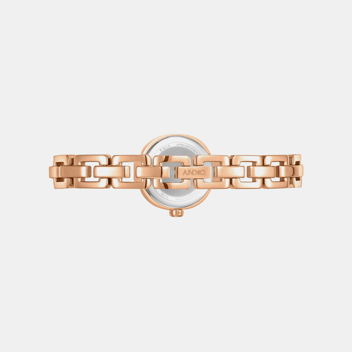Everyday Women Quartz Rose Gold Dial Analog Stainless Steel Watch DK1L139M0045