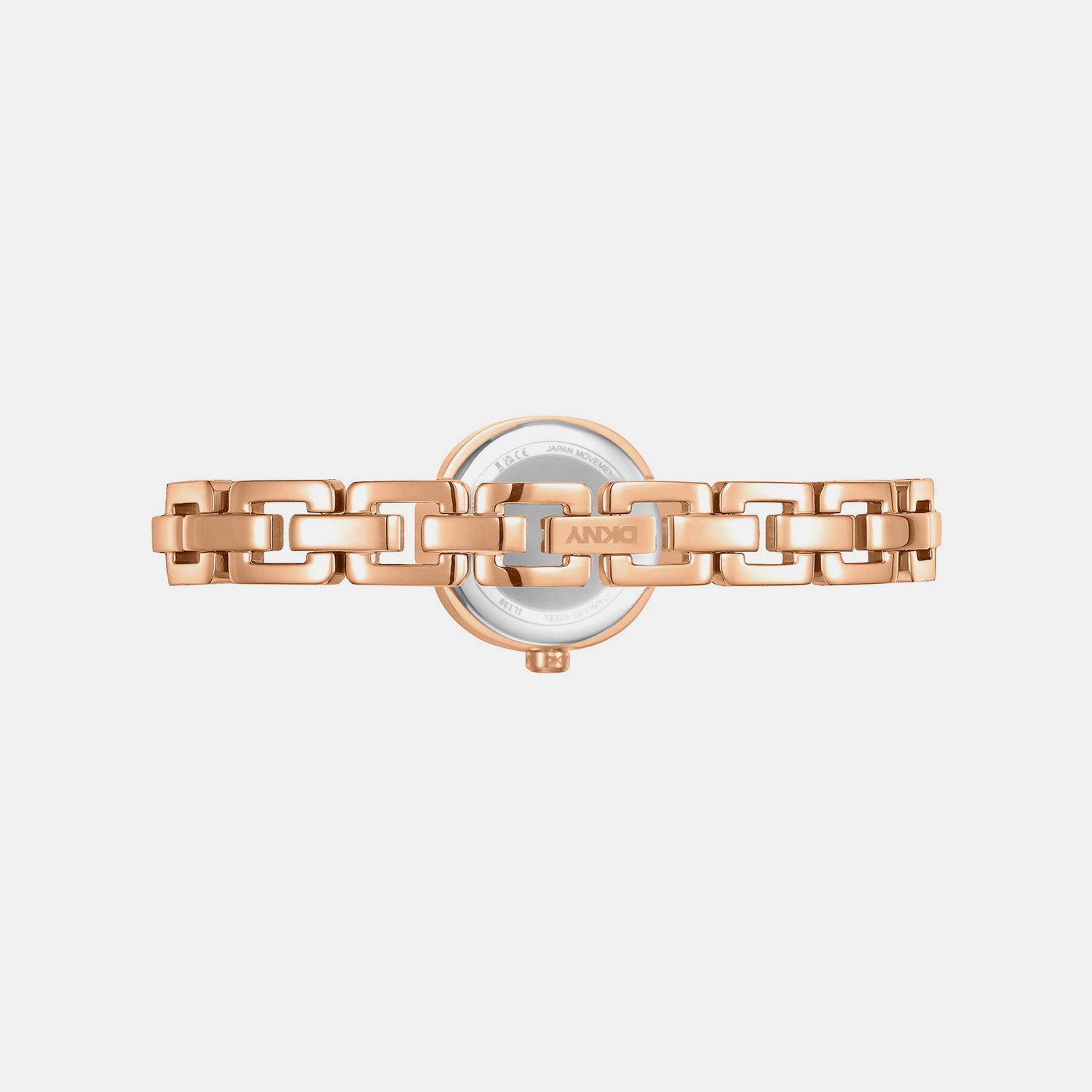 Everyday Women Quartz Rose Gold Dial Analog Stainless Steel Watch DK1L139M0045