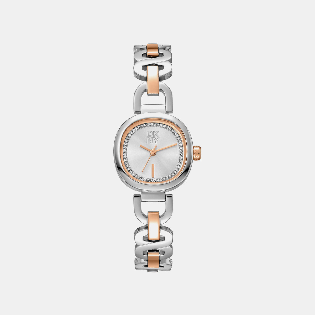 Everyday Women Quartz Silver Dial Analog Stainless Steel Watch DK1L139M0075