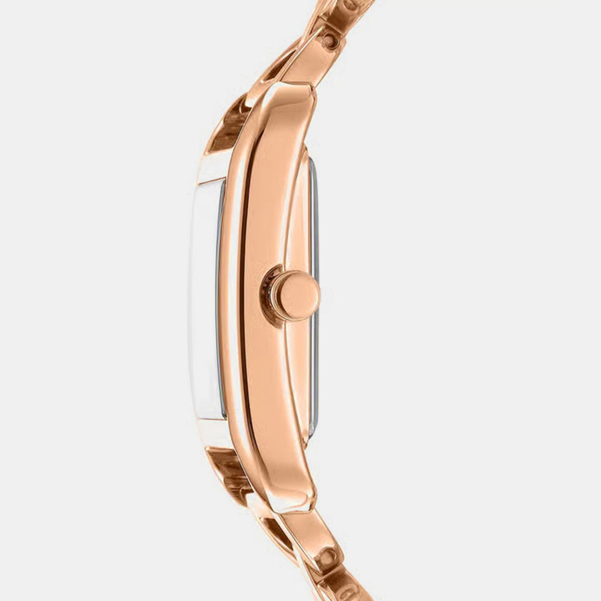 Women Quartz Rose Gold Dial Analog Stainless Steel Watch DK1L142M0245
