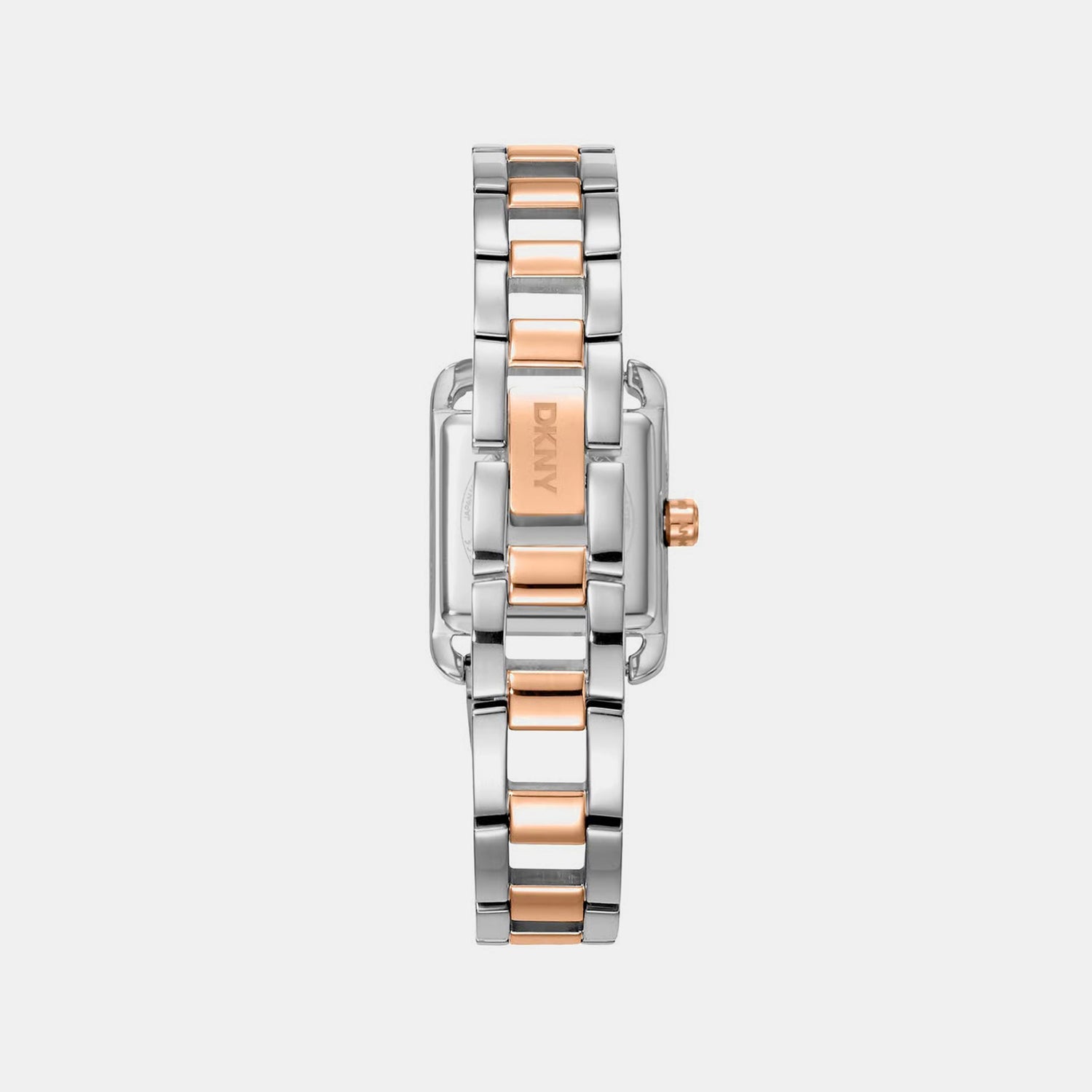 Women Quartz Silver Dial Analog Stainless Steel Watch DK1L143M0075